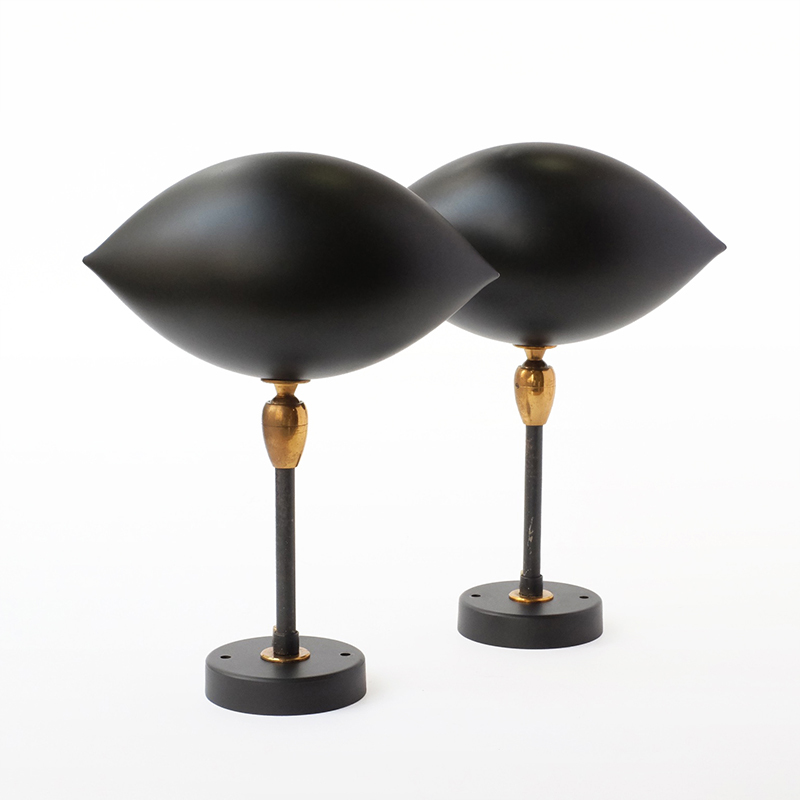 Serge Mouille"Les Yeux" Wall Sconce Pair