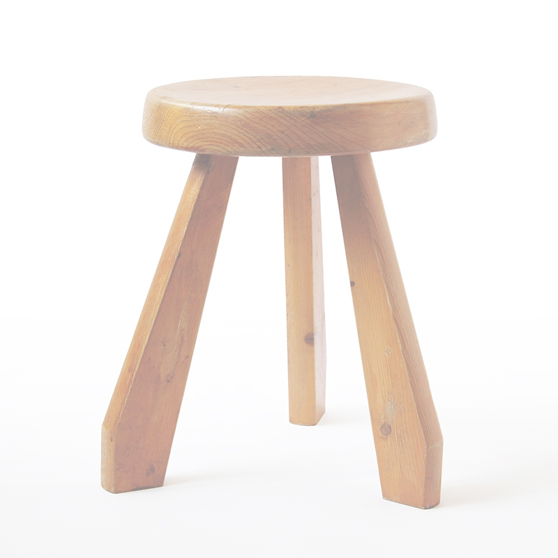 Charlotte Perriand Meribel Stool 