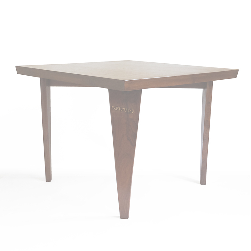 Pierre Jeanneret Chandigarh Square Table