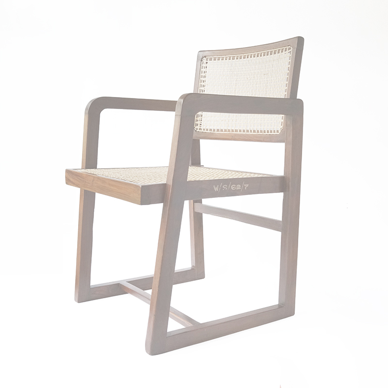 Pierre Jeanneret Chandigarh Box Arm Chair2