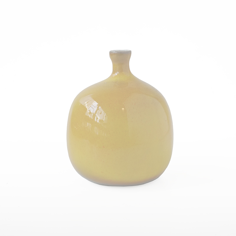 Jacques & Dani Ruelland Vase Apple Yellow