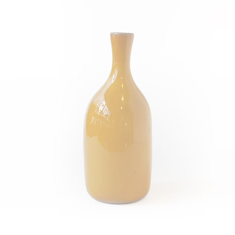 Jacques & Dani Ruelland Vase Yellow Orange