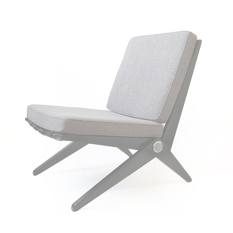 Pierre Jeanneret Knoll Scissor Lounge Chair Pair