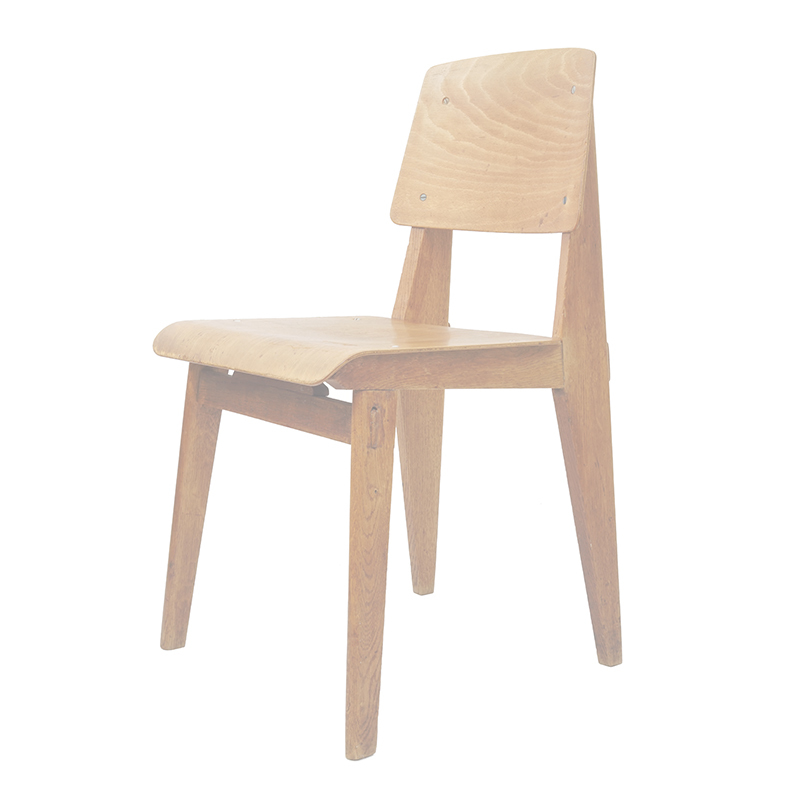 Jean Prouvé Chaise Tout bois