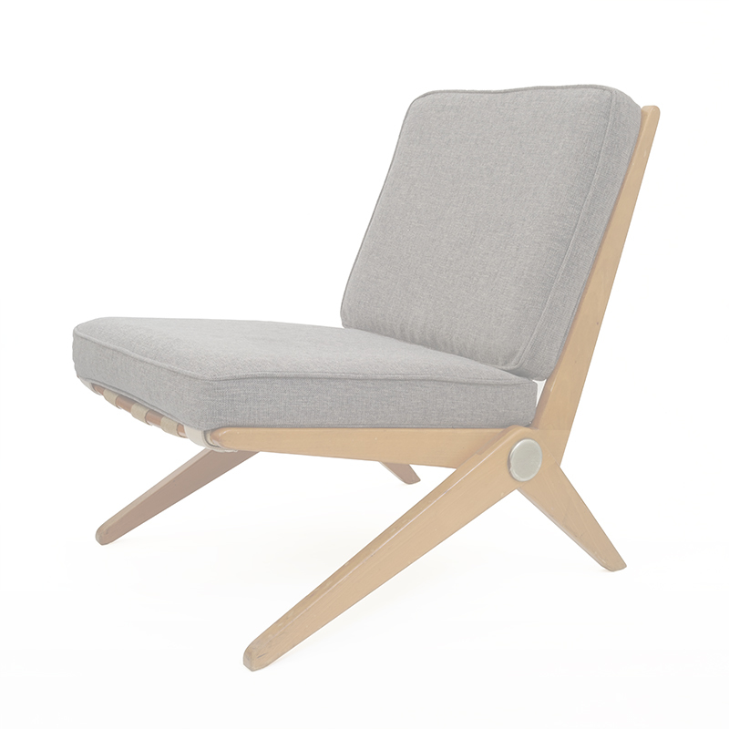 Pierre Jeanneret Knoll Scissor Lounge Chair