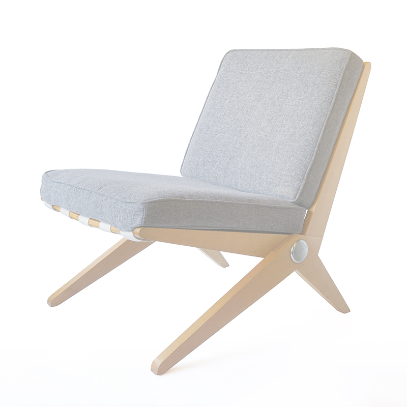 Pierre Jeanneret Knoll Scissor Lounge Chair