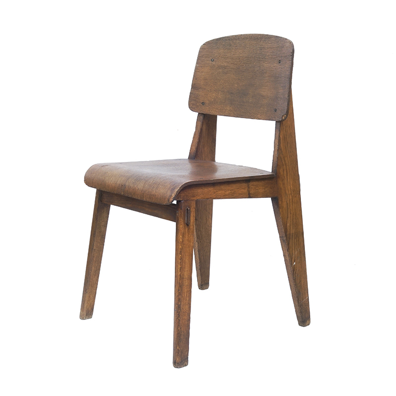 Jean Prouvé Chaise Tout bois