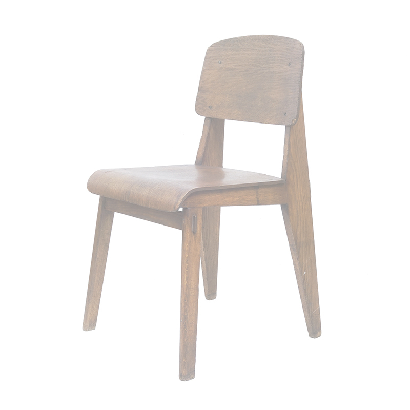 Jean Prouvé Chaise Tout bois