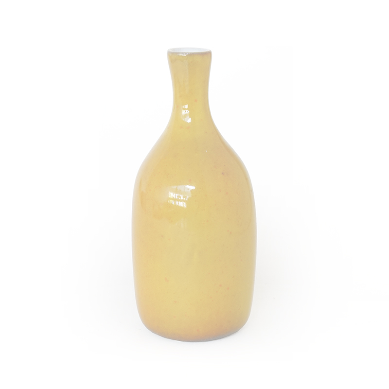 Jacques & Dani Ruelland Vase Yellow Orange