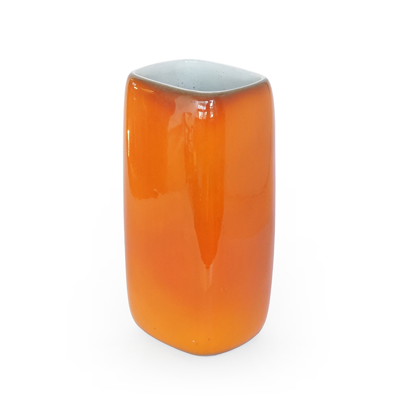 Jacques & Dani Ruelland Orange Vase
