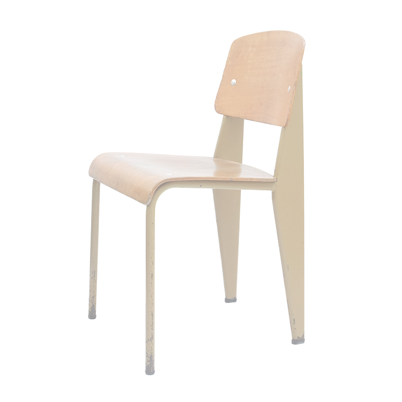 Jean Prouvé Standard chair 305 Beige