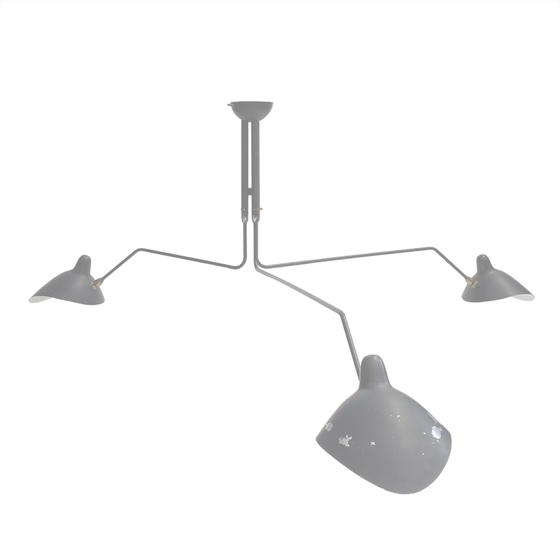 Serge Mouille 3 Arms Ceiling lamp