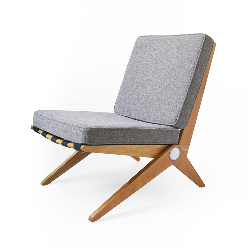 Pierre Jeanneret Knoll Scissor Lounge Chair