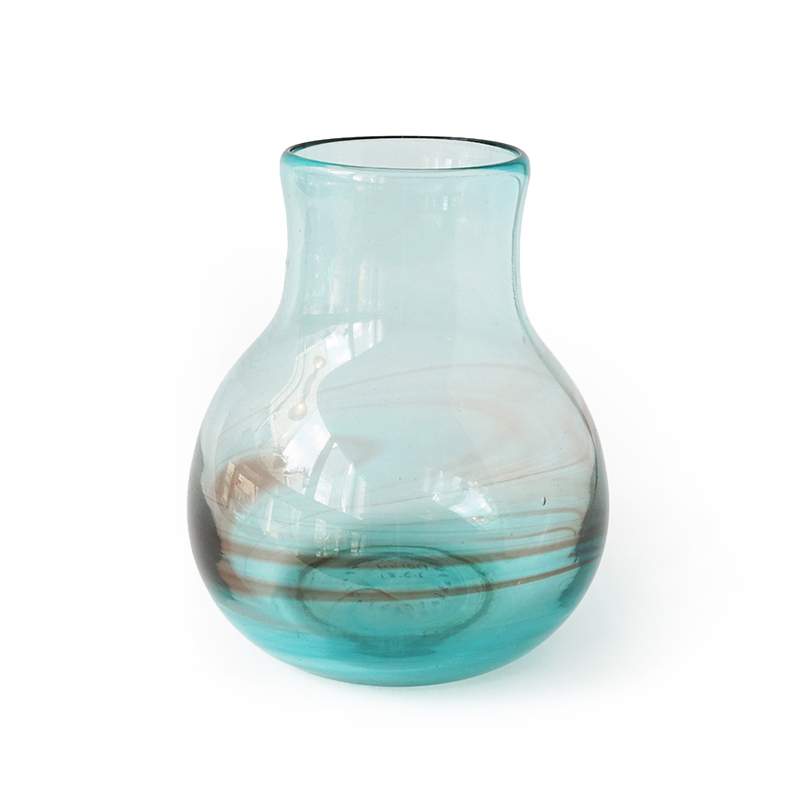 Claude Morin vase Blue  +red