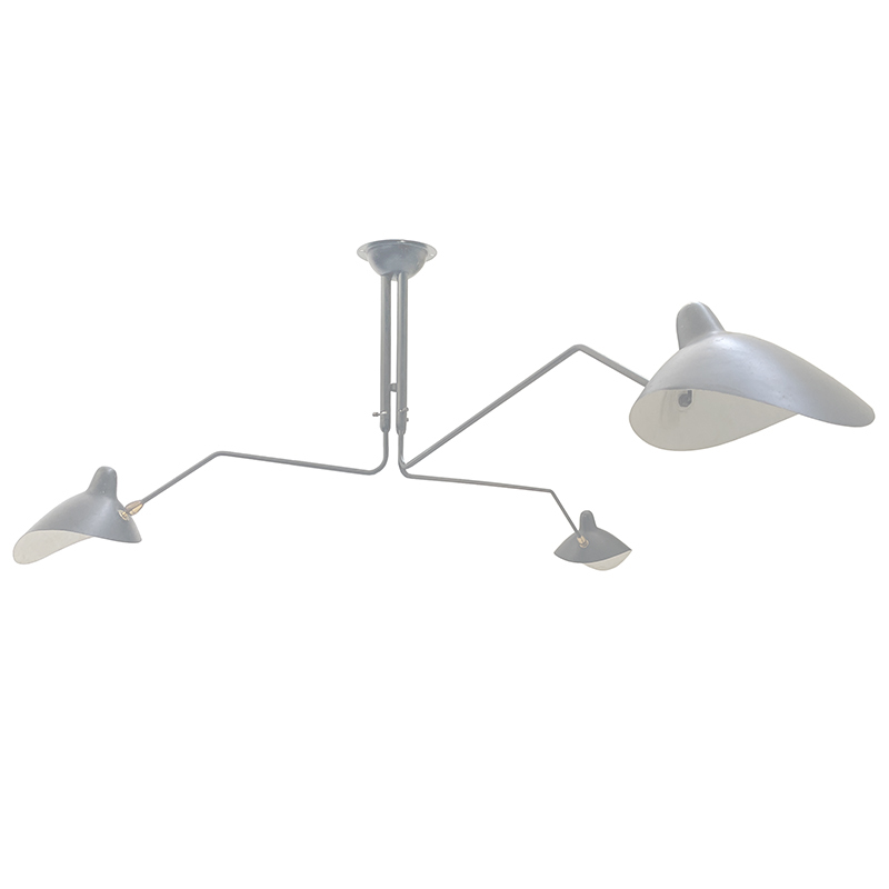 Serge Mouille 3 Arms Ceiling lamp