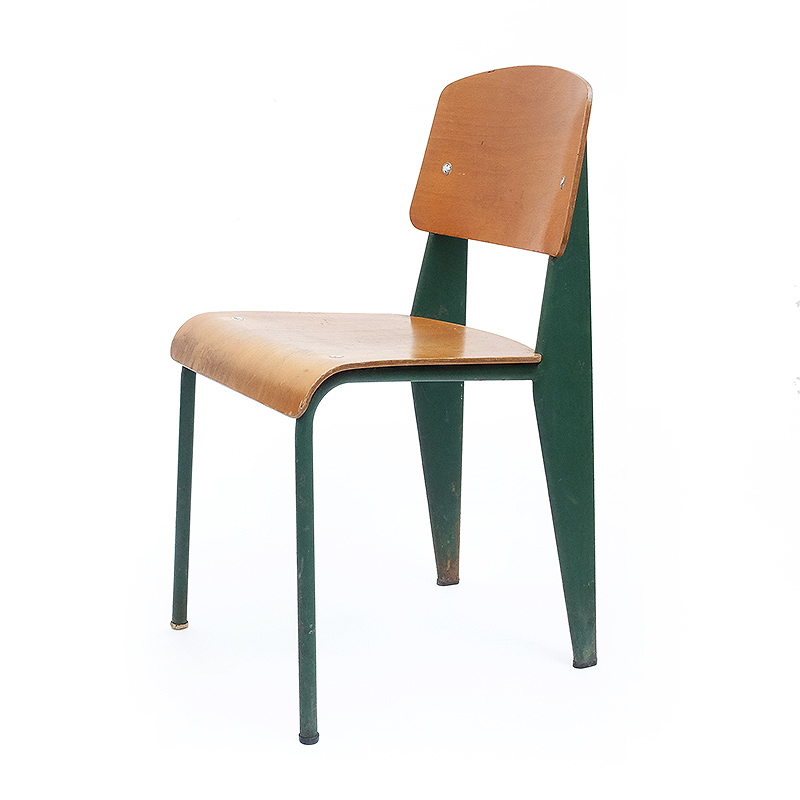 Jean Prouvé Standard chair 305 Green