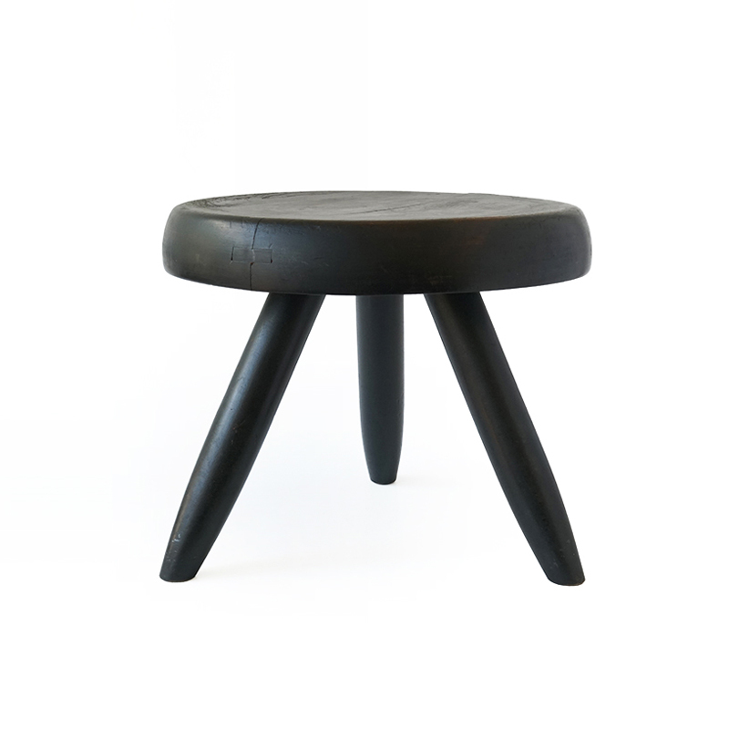 Charlotte Perriand Tripod Stool Black