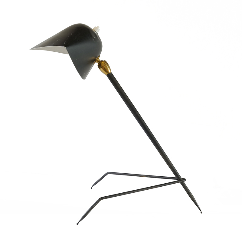 Serge Mouille Tripod Table Lamp