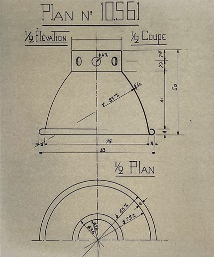 モデル10561 Didier Tessonniere著 LE LAMPE RAVEL 図面集より